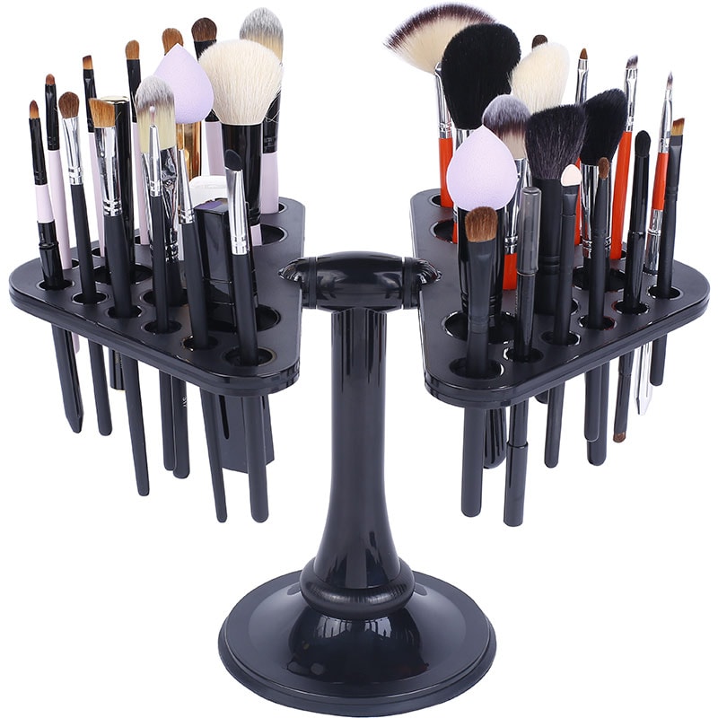 Multi-Holder Beauty Make-Up Brush & Utensil Holder, Empty - Image 3