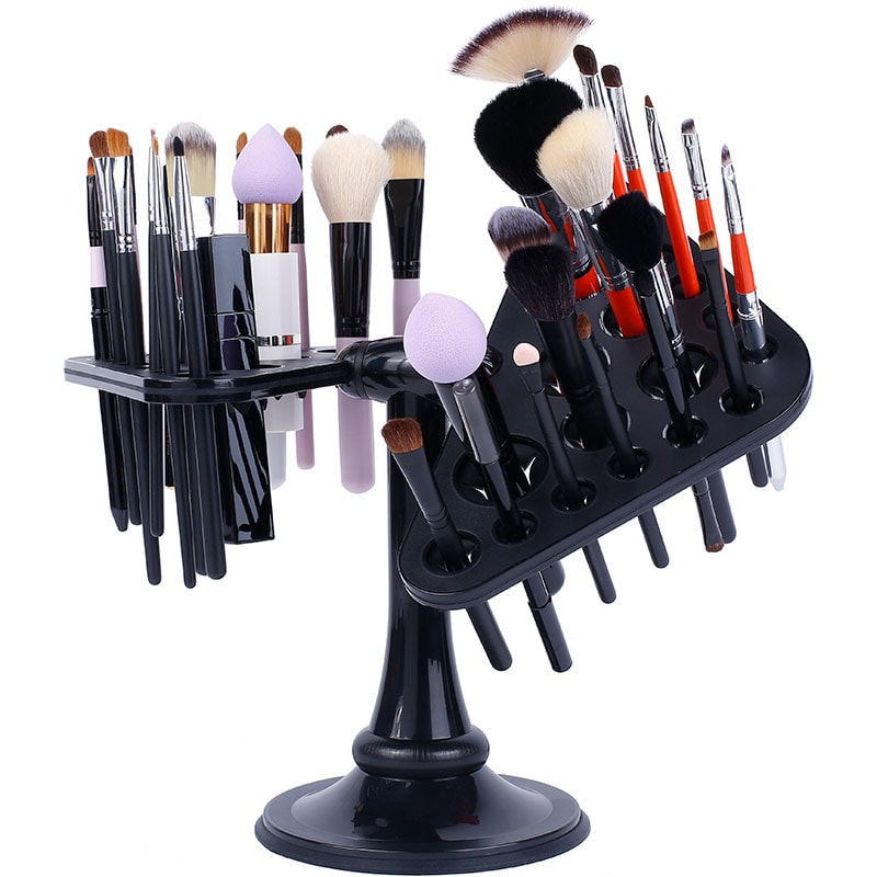 Multi-Holder Beauty Make-Up Brush & Utensil Holder, Empty - Image 2