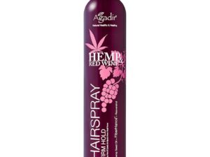 Agadir Hemp & Red Wine Firm Hold Hairspray, 298g