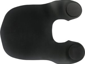 Cutting Collar Black, Long, Silicone