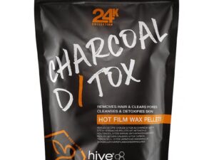 Hive Charcoal D/TOX Hot Film Facial Wax Pellets, 500g