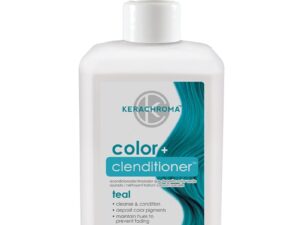 Kerachroma Vivid Color + Clenditioner, Teal, 355ml