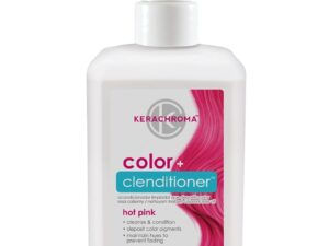 Kerachroma Vivid Color + Clenditioner, Hot Pink, 355ml