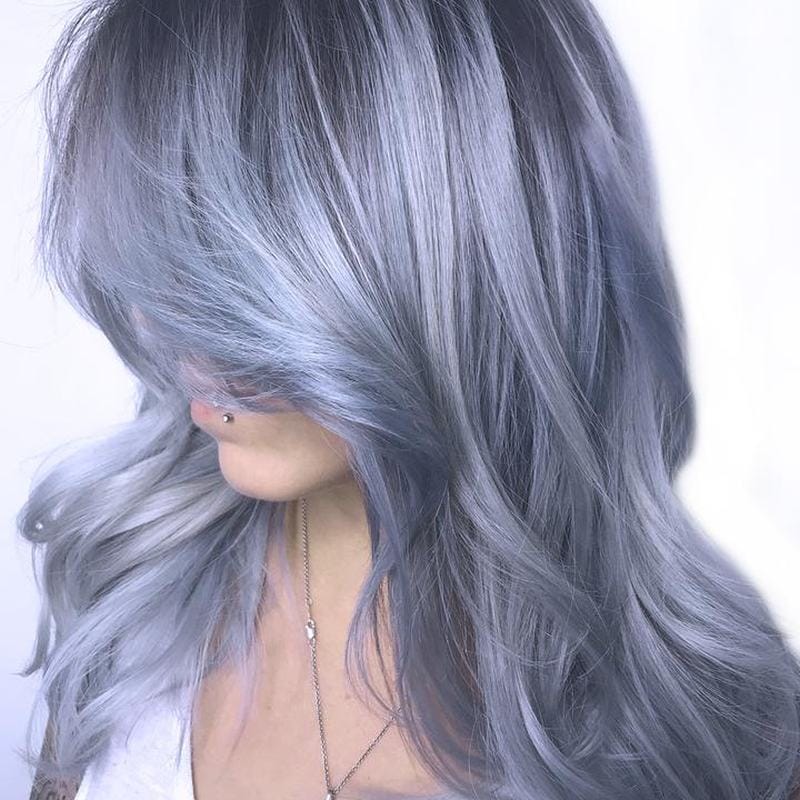 Kerachroma Pastel Color + Clenditioner, Silver Blue, 355ml - Image 7