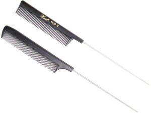 Krest 4630 & 4641 XL Pin Set Comb Carded, Black