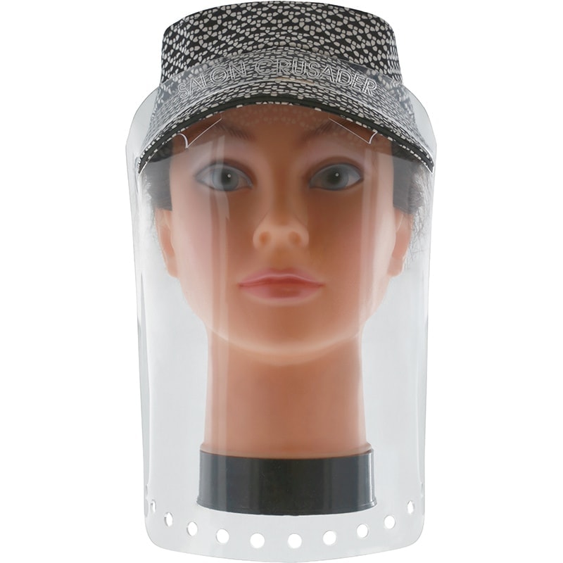 Salon Crusader Face Shield for All Caps & Visors - Image 2