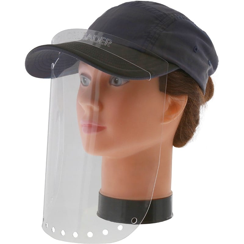 Salon Crusader Face Shield for All Caps & Visors - Image 5