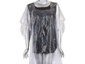 Disposable Transparent Salon Cape, 92 x 113cm