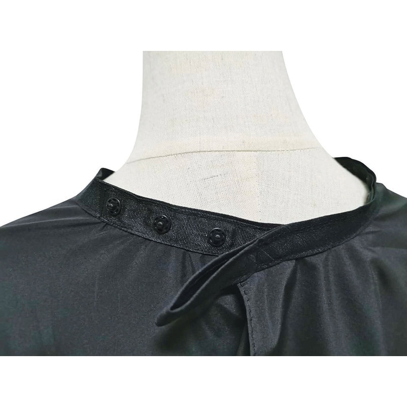 Olivia Garden Essentials All Purpose Black Cape, 114 x 140cm, Snap Buttons - Image 2