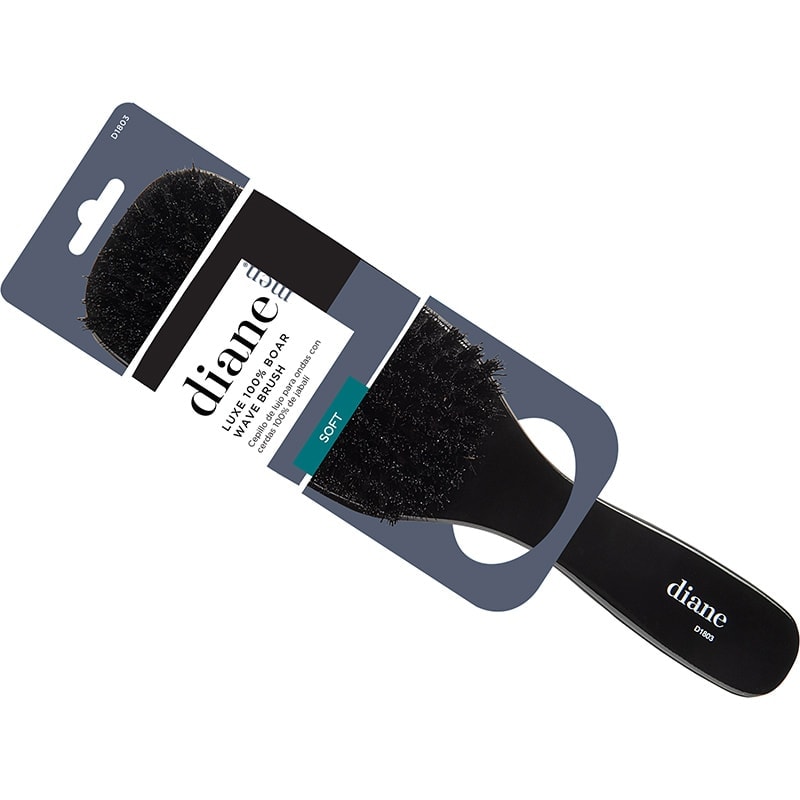 Diane Luxe 100% Soft Boar Wave Handle Brush - Image 2