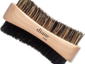 Diane Curved 2-Sided Hard Reinforced & 100% Soft Boar Military Wave Brush