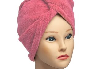 Diane Pink Microfiber Hair Turban