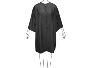 Olivia Garden Essentials Waterproof Black Customer Jacket Cape, Snap Buttons