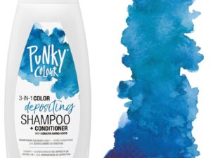 Punky Colour 3-in-1 Color Depositing Shampoo + Conditioner, Bluemania, 250ml