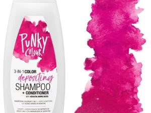 Punky Colour 3-in-1 Color Depositing Shampoo + Conditioner, Pinktabulous, 250ml