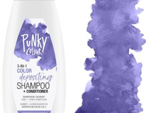Punky Colour 3-in-1 Color Depositing Shampoo + Conditioner, Lavenderapturous, 250ml