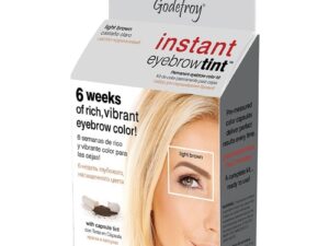 Godefroy Instant Eyebrow Tint Kit, Light Brown