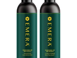 EMERA Nourishing CBD Shampoo & Conditioner Duo Gift Set