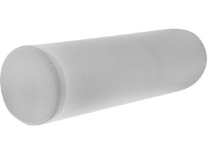 Bolster Cushion, Full Round, Large, White, 22 x 66cm