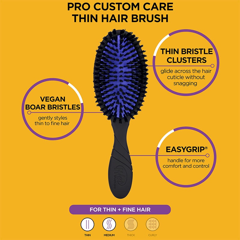 WetBrush Gentle Styling Brush for Fine to Thin Hair - Image 4