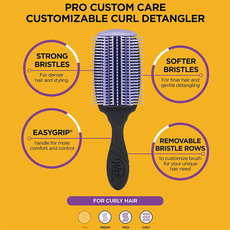 WetBrush Customized Styling Brush for Fine/Medium Curly Hair - Image 4