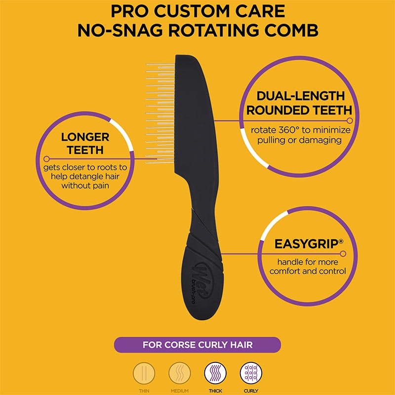 WetBrush Rotating Comb for Curly Hair - Image 4