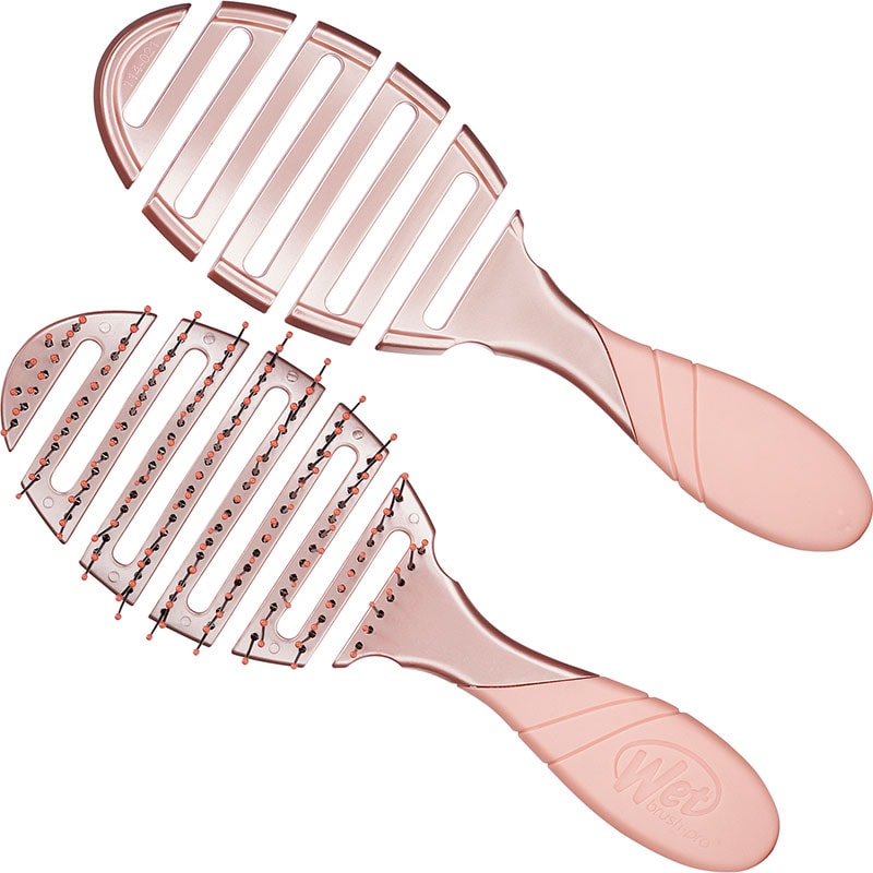 WetBrush Pro Detangler & Flex Dry Glistening Glamour Kit, 3 Brushes - Image 5