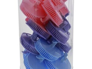Palm Scalp Massager Brushes, Assorted Colours, 32/Tub