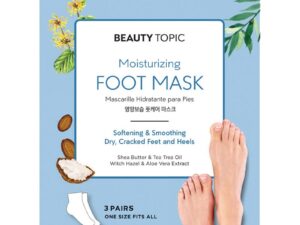 Beauty Topic Moisturizing Foot Masks, 3 Pairs