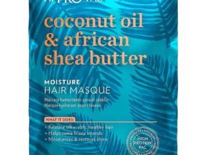 Hi Pro Pac Coconut Oil & African Shea Butter Moisture Hair Masque, 52ml