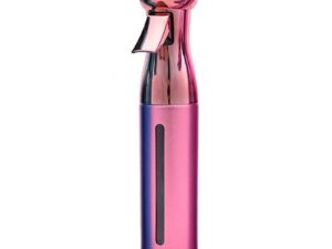 Spray Water Bottle Aluminium for Barbers, Pink, 240ml