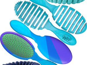 WetBrush Pro Detangler & Flex Dry Color Me Kit, 2 Brushes & 2 Coils
