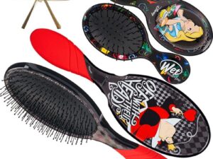 WetBrush Disney Alice In Wonderland & Style Kit, 2 Brushes & Bow