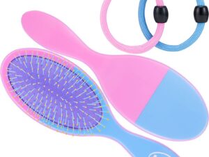 WetBrush Color Me Happy & Style Kit, Brush & 2 Bands