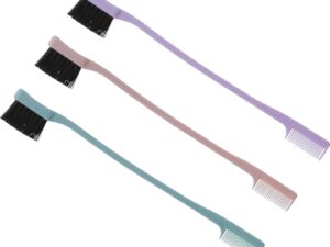 Diane Edge Perfect 2-in-1 Brush & Comb, Assorted Colours