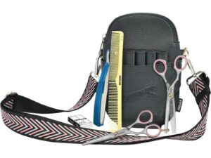 Jaguar Left-Handed Pre Style Relax Satin Offset Good Vibes Set with Scissor, Thinner, Razor, Blades, Comb & Bag