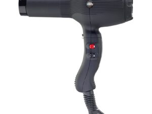 Gamma Più Hair Dryer Barber Phon Black 2000 Watt