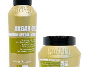 KAYPRO Argan Oil Travel Size Shampoo & Mask for Dry/Dull/Lifeless Hair Kit