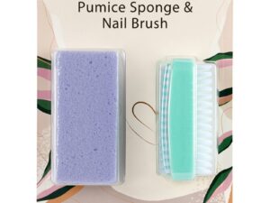 Beauty Topic Pumice Sponge & Nail Brush Set