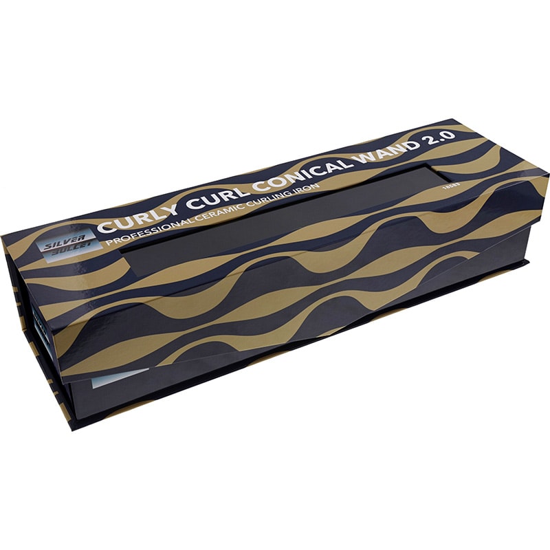 Silver Bullet Curly Curl Conical Wand 2.0, 210ºC, 19-26mm - Image 3