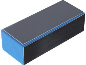 Nail Buffer 3 Way Grey & Blue