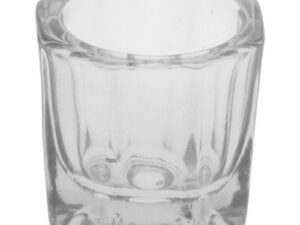 Nail Dappen Glass Dish without Lid