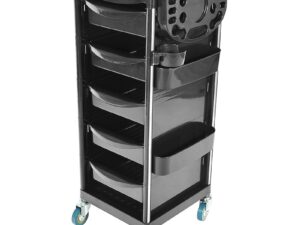 Trolley with Folding Top ST203, 5 Trays & 1 Top