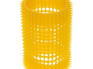 Setting Hair Curlers with Pins – 44mm, Yellow, 6/Pack