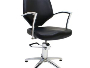 Chair Styling Madrid B06, Hydraulic Base, Black, 3 Parts
