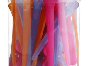Sectioning Clips Tub, Assorted Colours, 11cm, 50/Tub