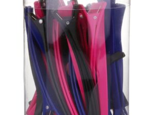 Sectioning Clips Tub, Assorted Colours, 11.5cm, 36/Tub