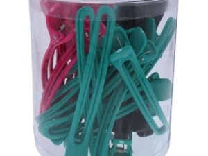 Sectioning Clips Tub, Large, Assorted Colours, 14.5cm, 36/Tub