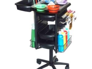 Trolley Professional Colourist On Wheels, Black
