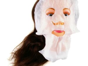 Cotton Mask with Eye, Nose & Mouth Holes, 50/Pack